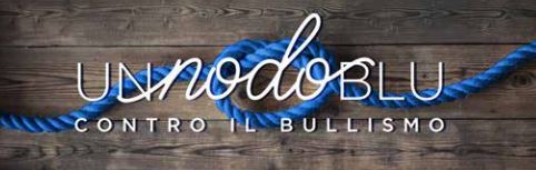 logo un nodo blu contro il bullismo