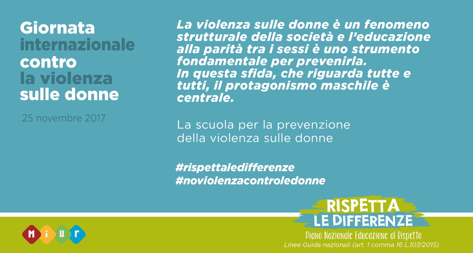 Giornata internazionale contro la violenza sulle donne 2017