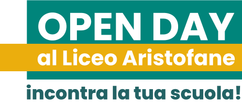 open day 2021 Liceo Aristofane logo
